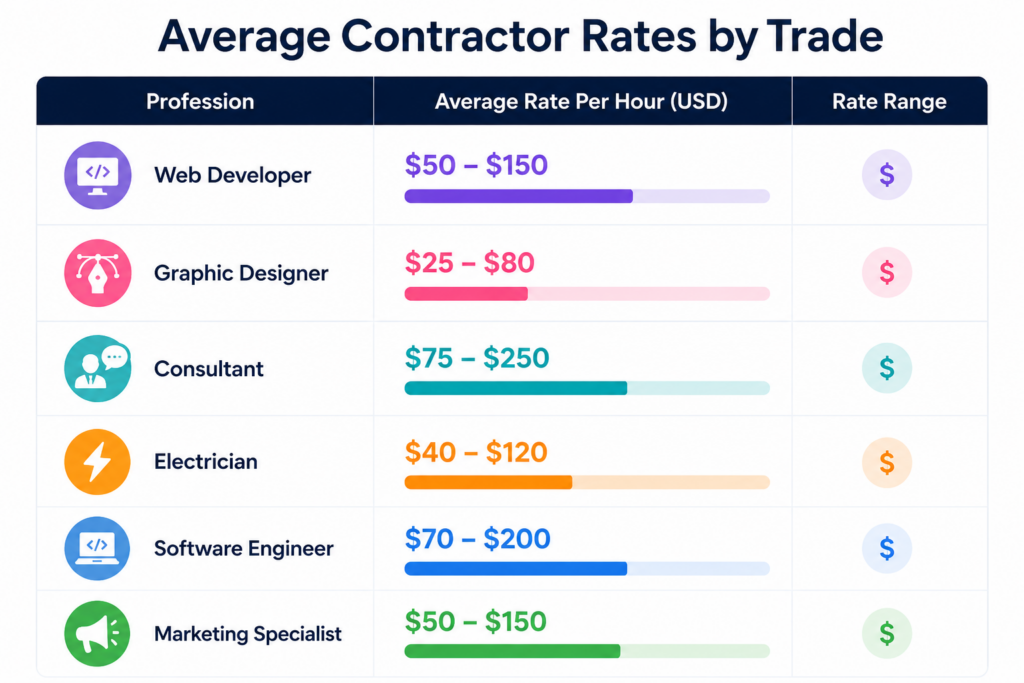 Average Contractor Rates